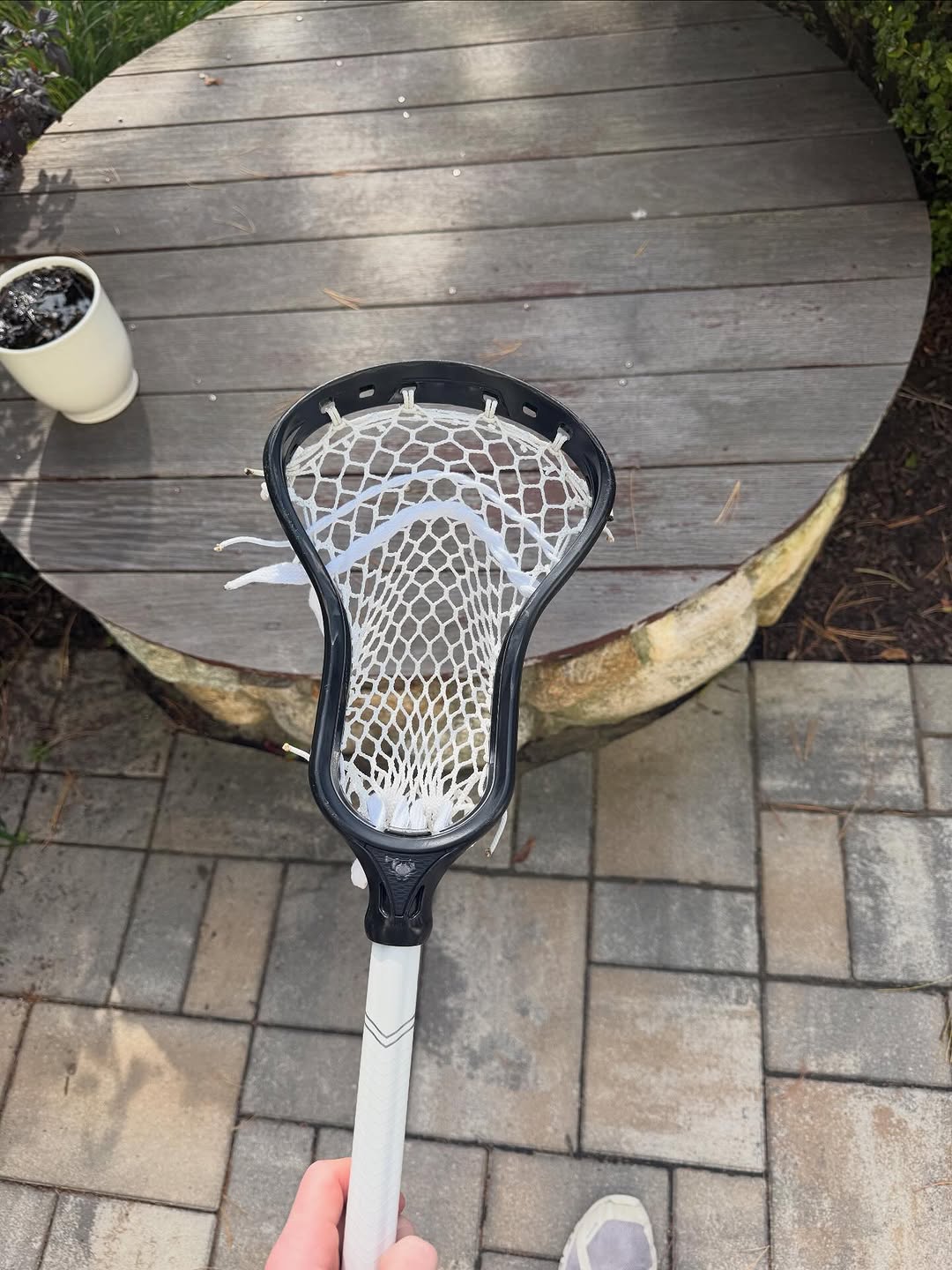 Mid Pocket — White Mesh